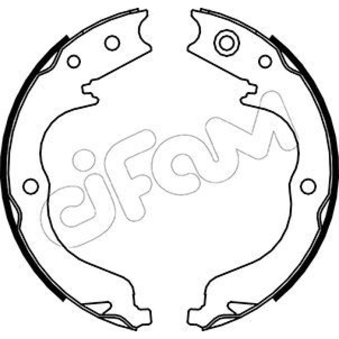 153-268 CIFAM Bremsbackensatz, Feststellbremse 153-268 153-268 CIFAM Bremsbackensatz, Feststellbremse 153-268