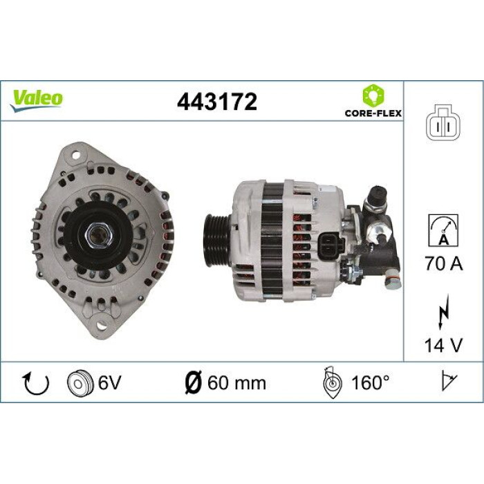 Valeo Lichtmaschine 443172