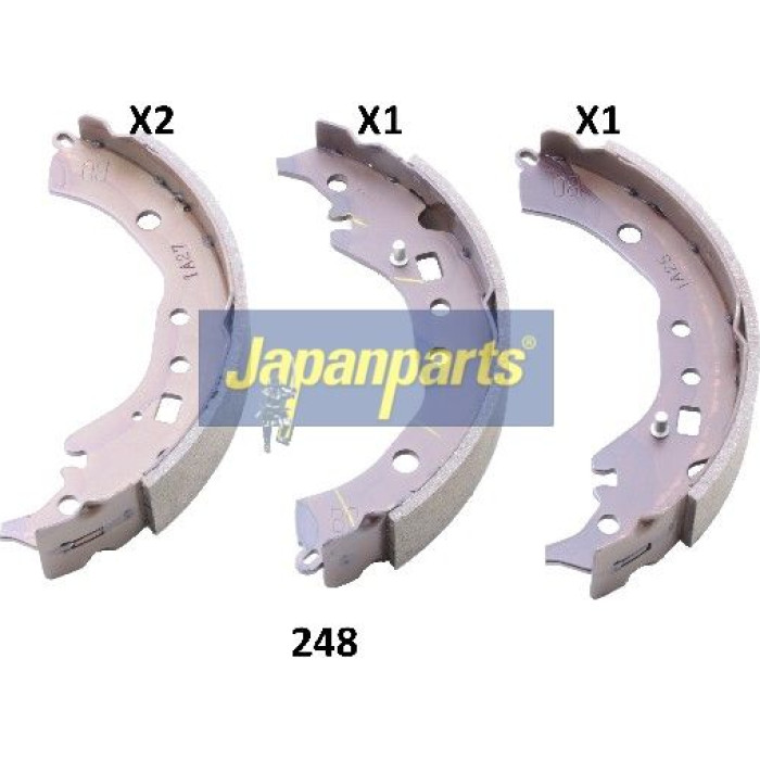 Bremsbacken Toyota Corolla/Verso 1.33-1.6 08 GF-248AF Bremsbacken Toyota Corolla/Verso 1.33-1.6 08 GF-248AF