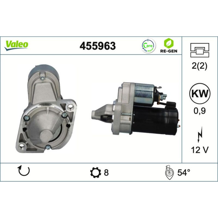 Valeo Anlasser 455963 Valeo Anlasser 455963