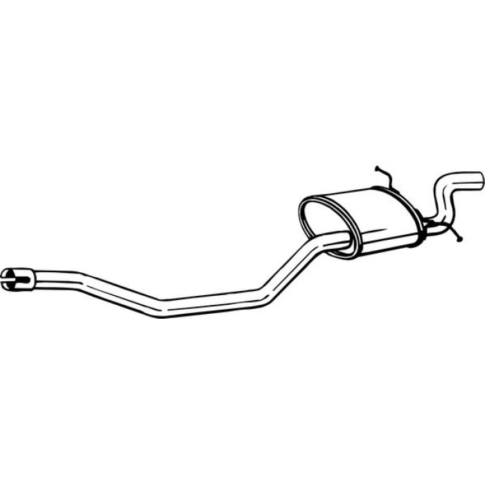 Bosal Schalldämpfer 280-253 Bosal Schalldämpfer 280-253