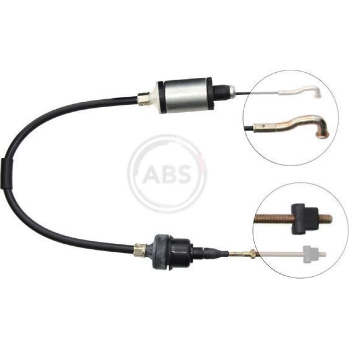 A.B.S. Kupplungsseil K23040 A.B.S. Kupplungsseil K23040