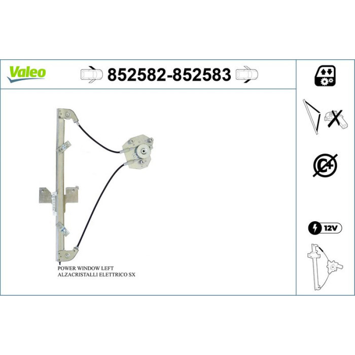 Valeo Fensterheber 852583 Valeo Fensterheber 852583