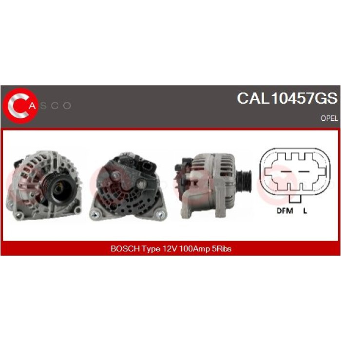 CASCO Generator CAL10457GS CASCO Generator CAL10457GS