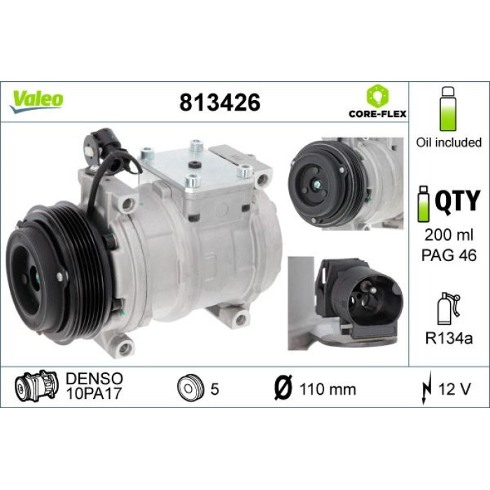 Valeo Kompressor 813426 Valeo Kompressor 813426