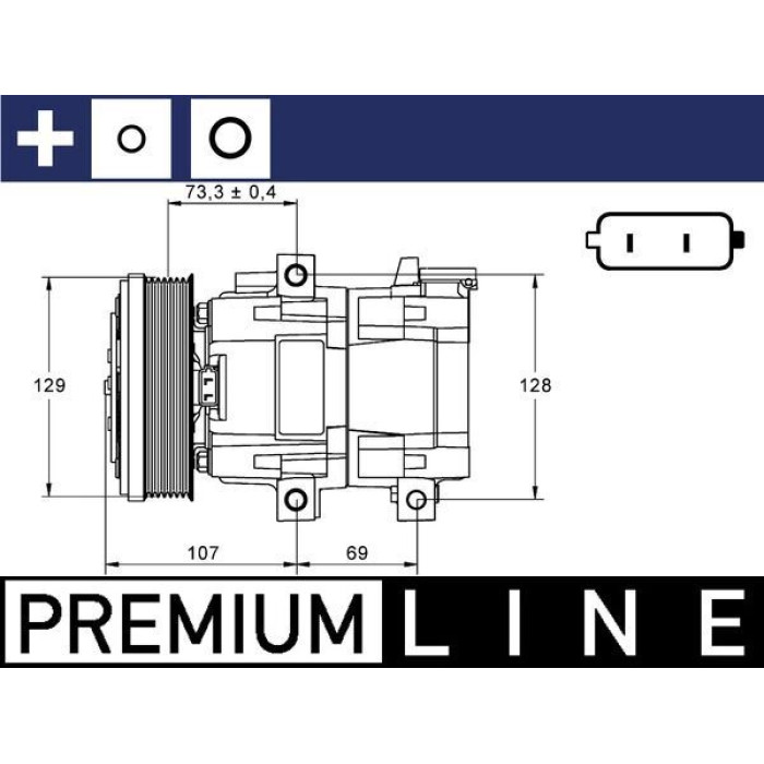 ACP 855 000P MAHLE Klimakompressor 855 000P, 12 V, FS10-170, R134a – u. a. für Ford Transit Bus (FD_ _, FB_ _, FS_ _, FZ_ _, FC_ _), Kasten (FA_ _), Pritsche/Fahrgestell (FM_ _, FN_ _) – OE Nummer 1440713 - l ACP 855 000P MAHLE Klimakompressor 855 000P, 12 V, FS10-170, R134a – u. a. für Ford Transit Bus (FD_ _, FB_ _, FS_ _, FZ_ _, FC_ _), Kasten (FA_ _), Pritsche/Fahrgestell (FM_ _, FN_ _) – OE Nummer 1440713 - l