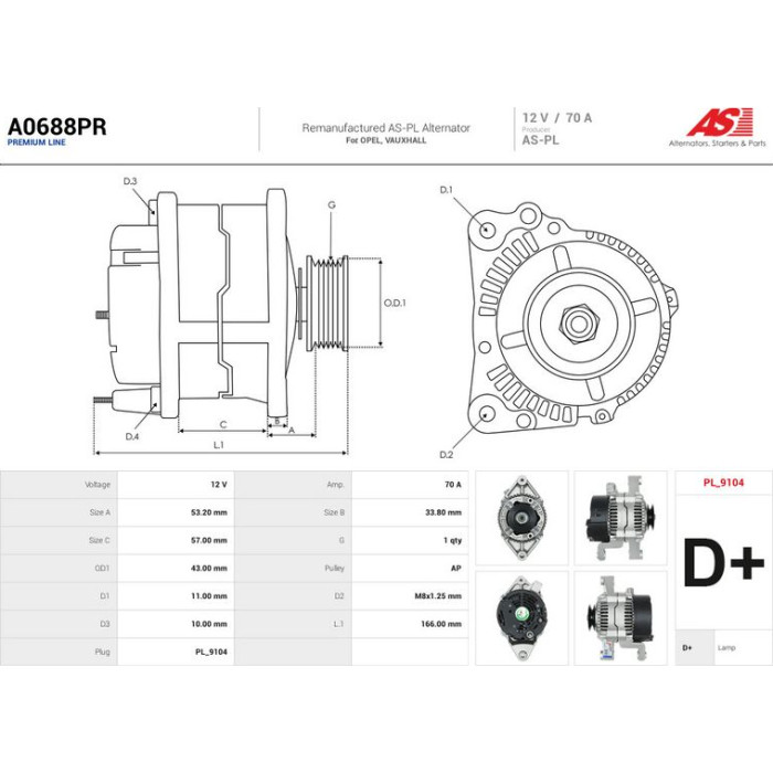 AS-PL Generator A0688PR
