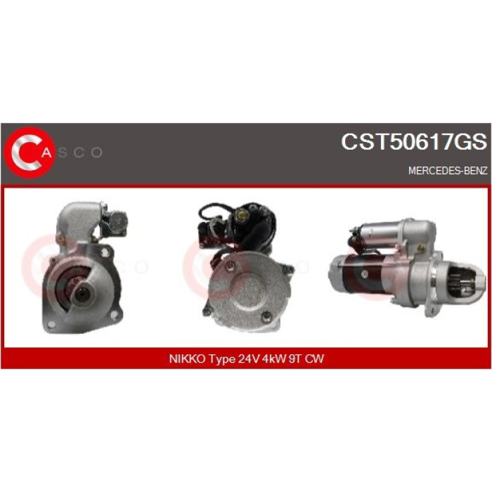 CASCO Anlasser CST50617GS CASCO Anlasser CST50617GS