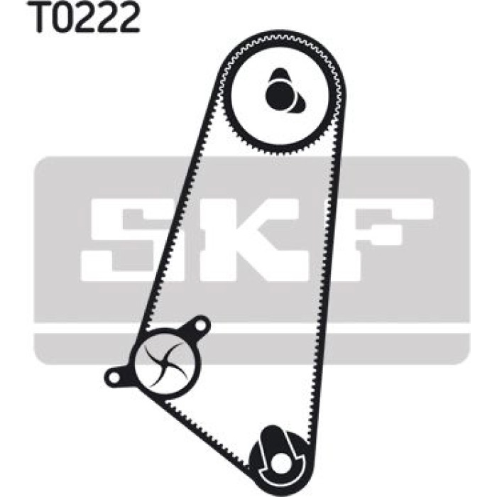 SKF Zahnriemensatz mit Wasserpumpe VKMC 05401 SKF Zahnriemensatz mit Wasserpumpe VKMC 05401