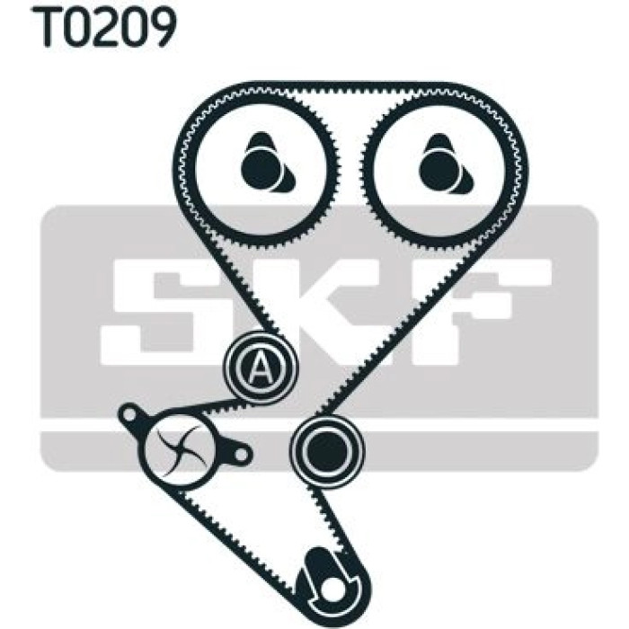 SKF Zahnriemensatz VKMA 03258 SKF Zahnriemensatz VKMA 03258