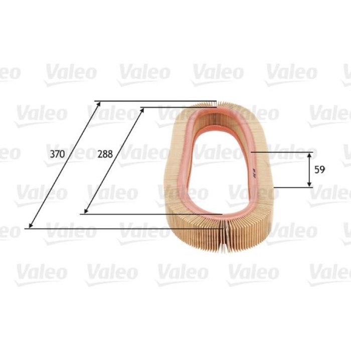 Valeo Luftfilter 585693 Valeo Luftfilter 585693