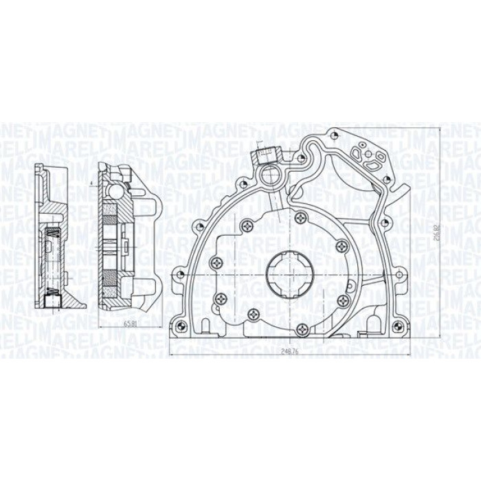 Magneti Marelli Ölpumpe 351516000042 Magneti Marelli Ölpumpe 351516000042