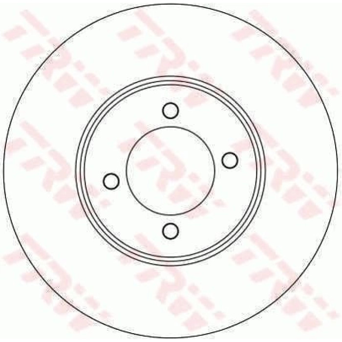 TRW Bremsscheibe DF4139