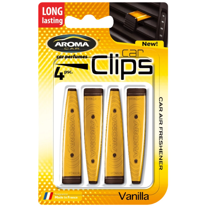 Aroma Car Clip Vanilla 58010404 Aroma Car Clip Vanilla 58010404