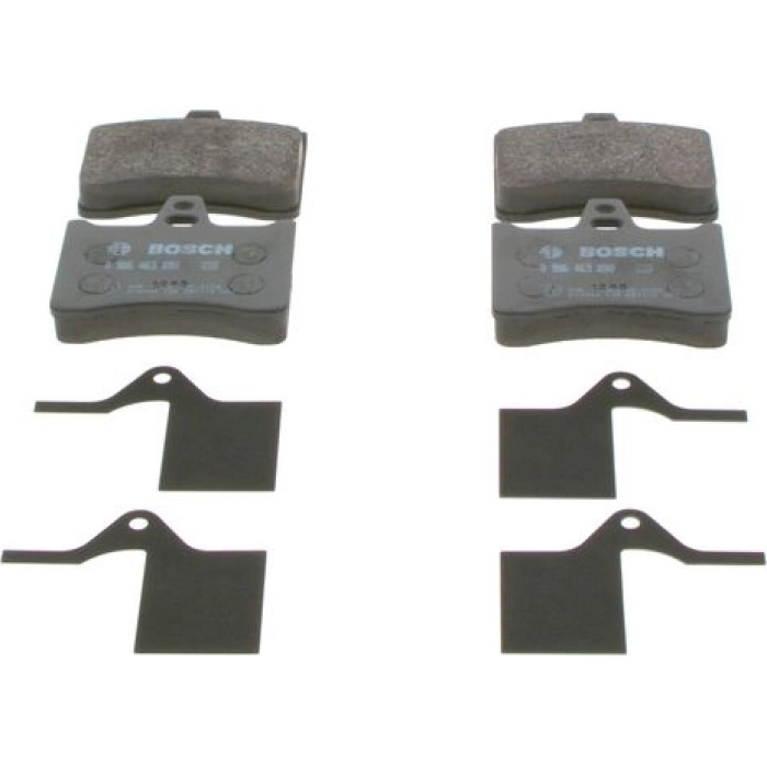 Bosch Bremsbelagsatz 0 986 463 890 Bosch Bremsbelagsatz 0 986 463 890