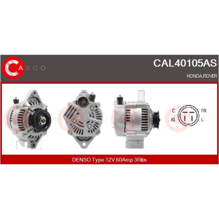 CASCO Generator CAL40105AS CASCO Generator CAL40105AS