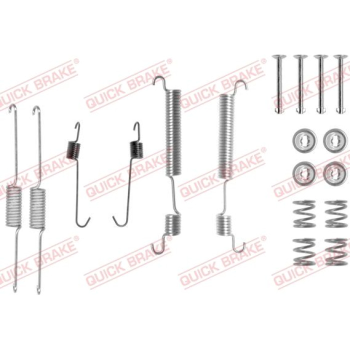 Quick Brake Montagesatz für Bremsbacken 105-0822 Quick Brake Montagesatz für Bremsbacken 105-0822
