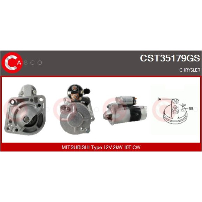CASCO Anlasser CST35179GS CASCO Anlasser CST35179GS