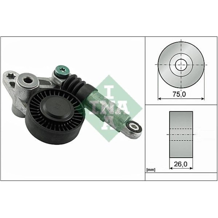 Spannarm, Keilrippenriemen 534 0356 10 Spannarm, Keilrippenriemen 534 0356 10