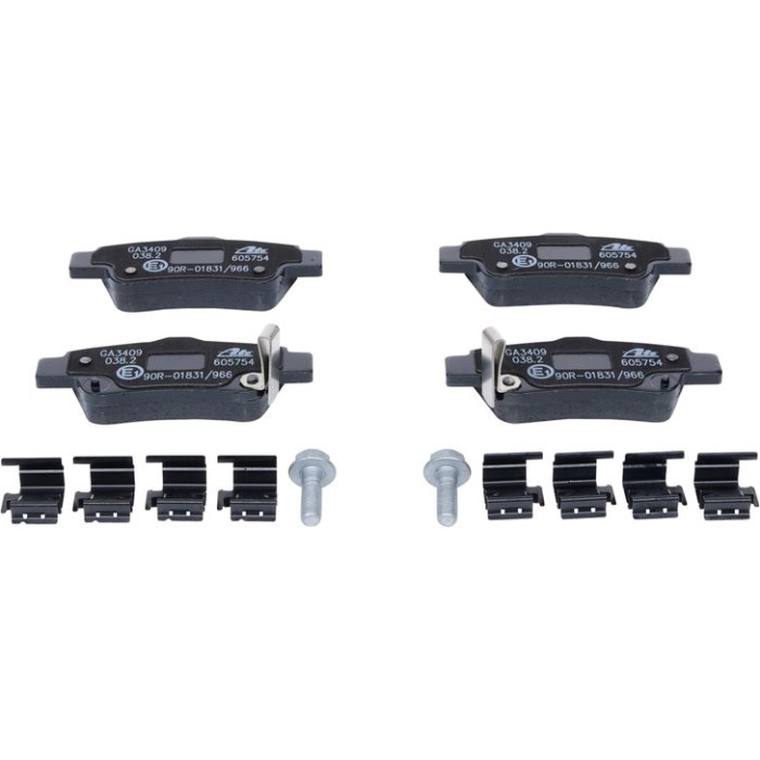 ATE Bremsbelagsatz Honda Hinterachse Cr-V Ii/Iii/Iv 01 13.0460-5754.2 ATE Bremsbelagsatz Honda Hinterachse Cr-V Ii/Iii/Iv 01 13.0460-5754.2