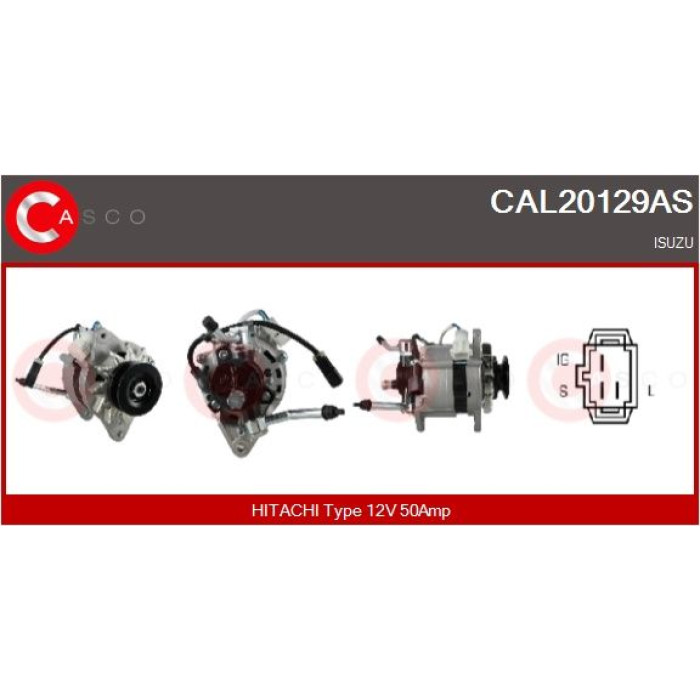 CASCO Generator CAL20129AS CASCO Generator CAL20129AS