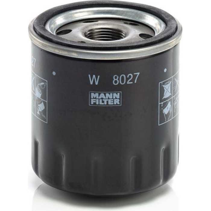 W 8027 MANN-FILTER Ölfilter W 8027 W 8027 MANN-FILTER Ölfilter W 8027