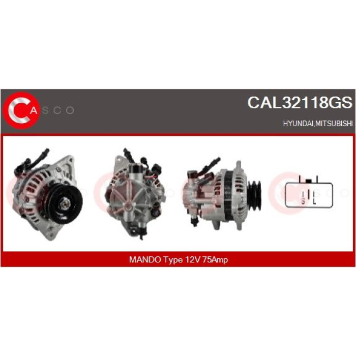 CASCO Generator CAL32118GS CASCO Generator CAL32118GS