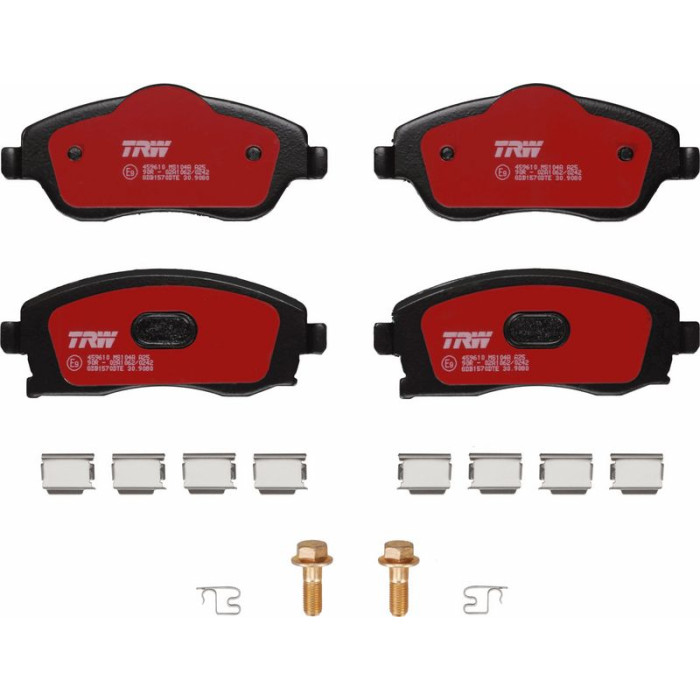 TRW Bremsbeläge Vorderachse DTEC GDB1570DTE TRW Bremsbeläge Vorderachse DTEC GDB1570DTE