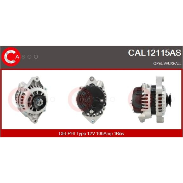 CASCO Generator CAL12115AS CASCO Generator CAL12115AS