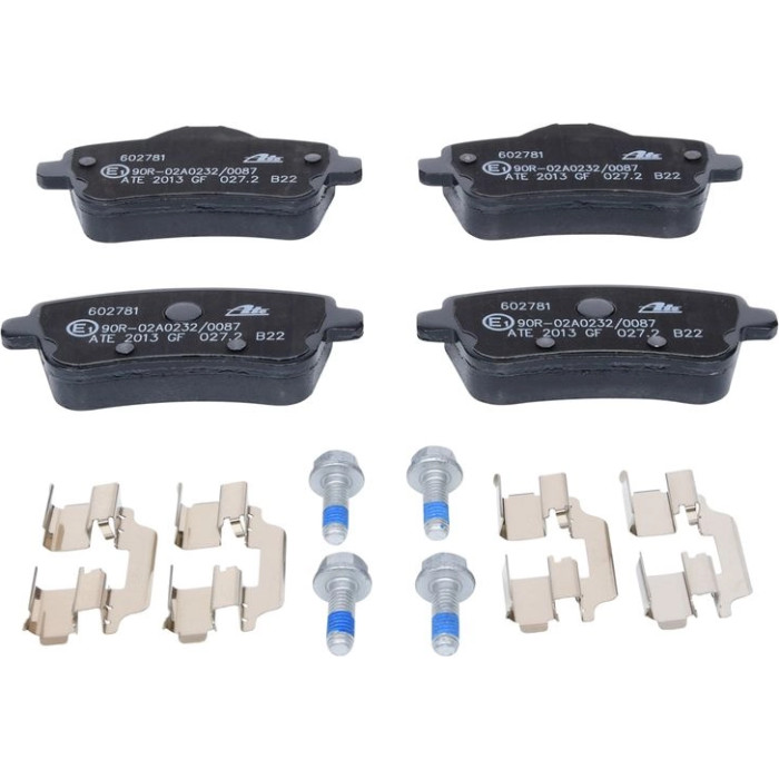 ATE Bremsbelagsatz Mercedes-Benz Hinterachse W166 2.1-3.0D 11 13.0460-2781.2 ATE Bremsbelagsatz Mercedes-Benz Hinterachse W166 2.1-3.0D 11 13.0460-2781.2