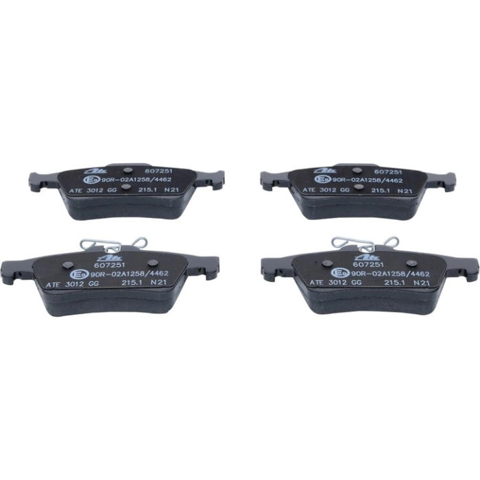 ATE Bremsbelagsatz Renault Hinterachse Laguna 1.6-3.5 07 13.0460-7251.2 ATE Bremsbelagsatz Renault Hinterachse Laguna 1.6-3.5 07 13.0460-7251.2