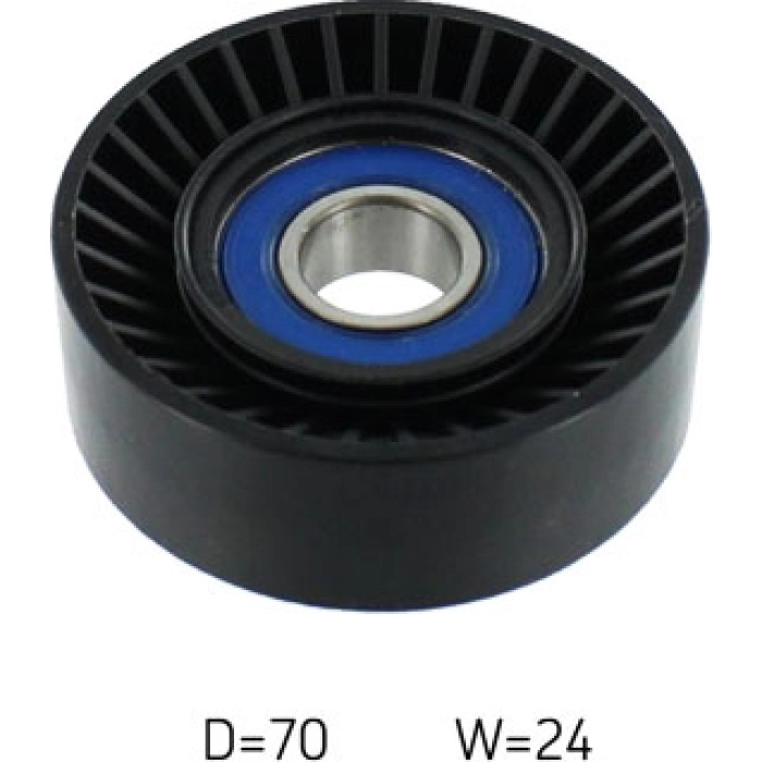 SKF Keilrippenriemen-Spannrolle VKM 37050-1 SKF Keilrippenriemen-Spannrolle VKM 37050-1