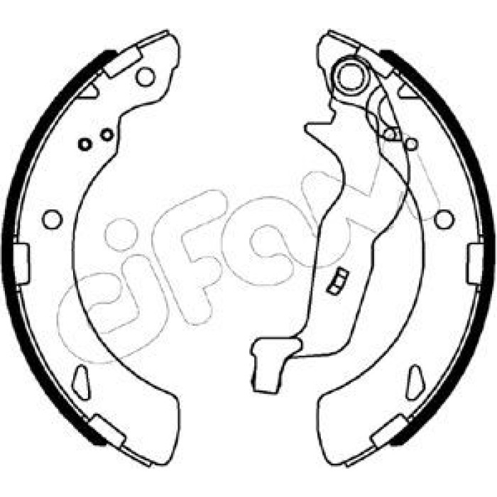 CIFAM Bremsbackensatz 153-494 CIFAM Bremsbackensatz 153-494
