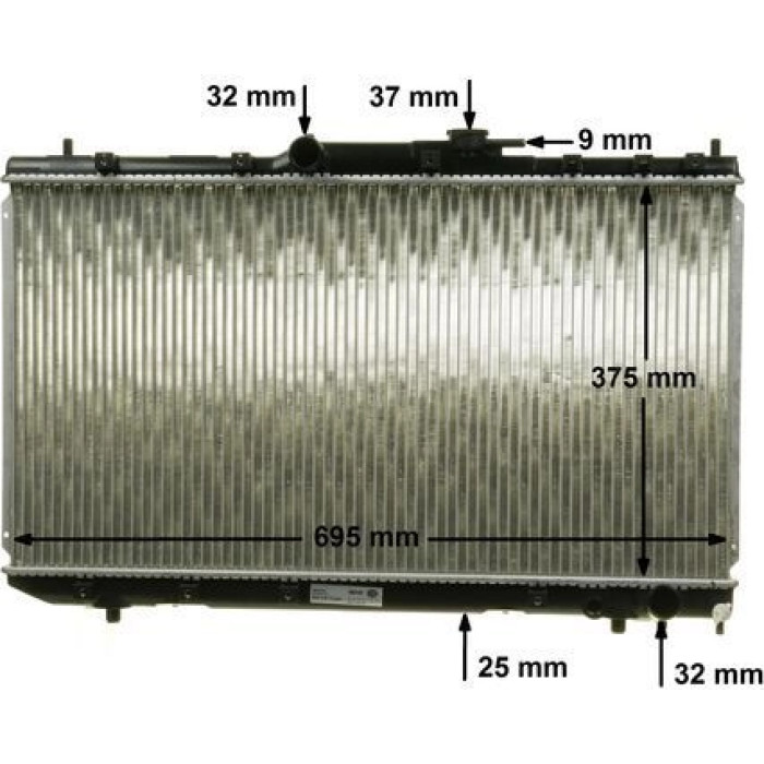 MAHLE Kühler, Motorkühlung CR 1518 000S