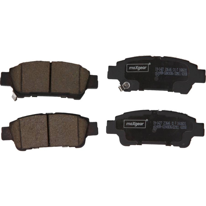 MAXGEAR Bremsbelagsatz 19-1427 Toyota Avensis Verso 01- 2.0D4D/Previa 00 MAXGEAR Bremsbelagsatz 19-1427 Toyota Avensis Verso 01- 2.0D4D/Previa 00