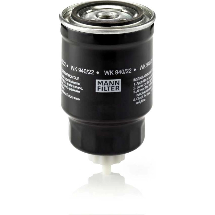 WK 940/22 MANN-FILTER Kraftstofffilter WK 940/22 WK 940/22 MANN-FILTER Kraftstofffilter WK 940/22