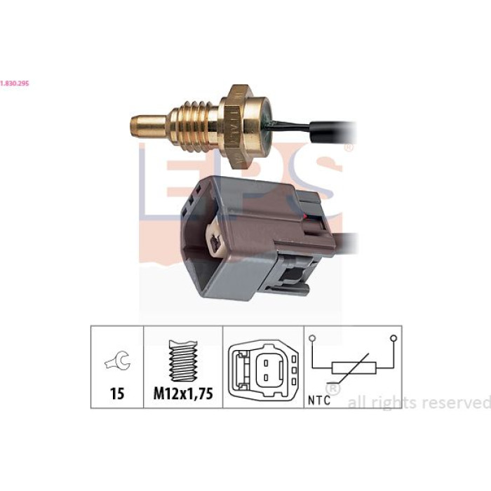 Sensor, Kühlmitteltemperatur 1.830.295 Sensor, Kühlmitteltemperatur 1.830.295