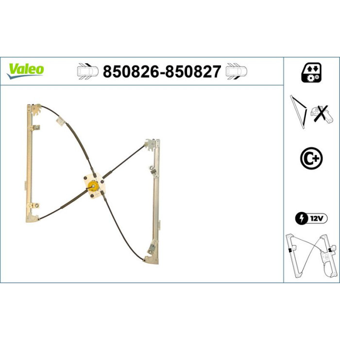 VALEO 850826 Fensterheber VALEO 850826 Fensterheber