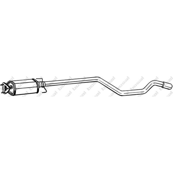 Bosal Partikelfilter 095-242 Bosal Partikelfilter 095-242