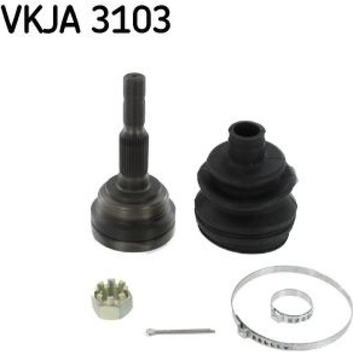 SKF Antriebswellengelenksatz VKJA 3103 SKF Antriebswellengelenksatz VKJA 3103
