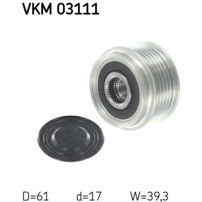 SKF Generatorfreilauf VKM 03111 SKF Generatorfreilauf VKM 03111