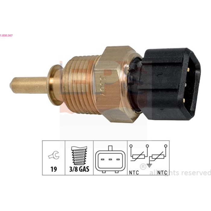 Kühlmitteltemperatur-Sensor 1.830.367 Kühlmitteltemperatur-Sensor 1.830.367
