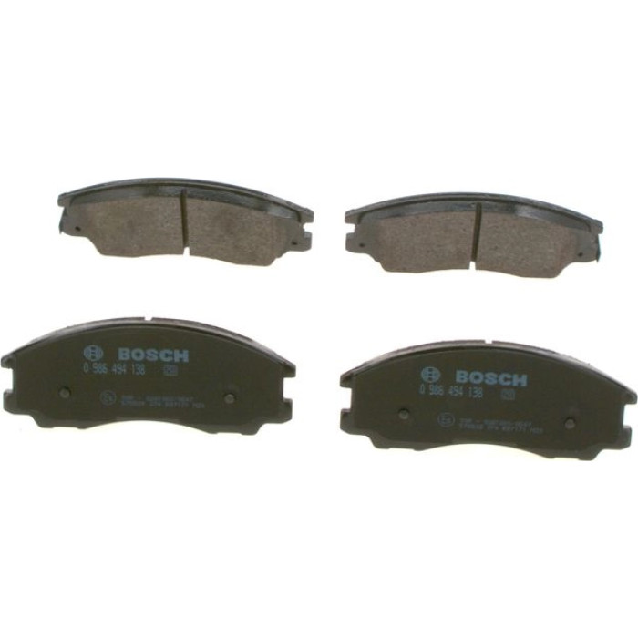 Bosch Bremsbelagsatz 0 986 494 138 Bosch Bremsbelagsatz 0 986 494 138