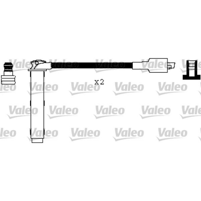 Valeo Zündkabel 346337 Valeo Zündkabel 346337