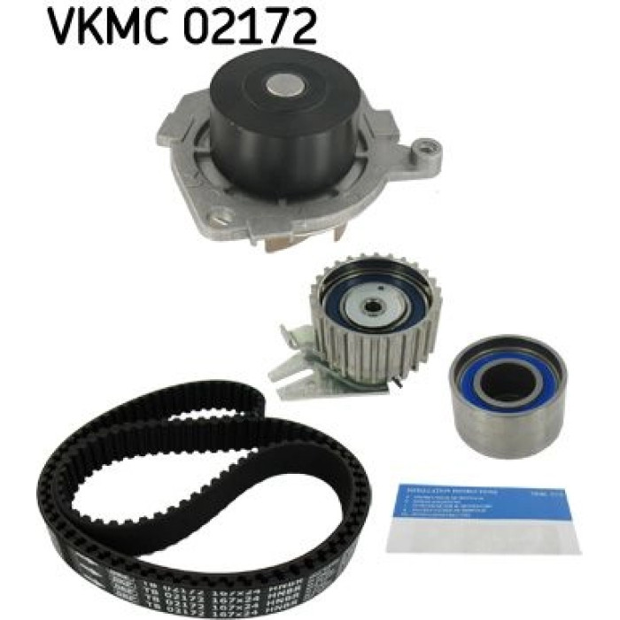 SKF Zahnriemensatz mit Wasserpumpe VKMC 02172 SKF Zahnriemensatz mit Wasserpumpe VKMC 02172