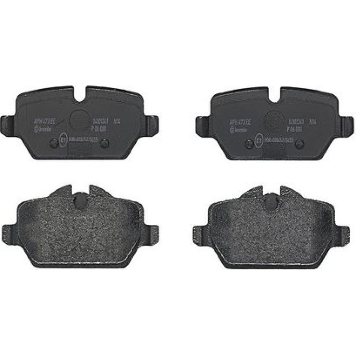 BREMBO Bremsklötze HA P 06 080 BREMBO Bremsklötze HA P 06 080