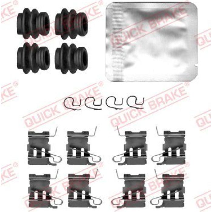 109-0182 Quick Brake Zusatzsatz für Scheibenbremsbeläge 109-0182