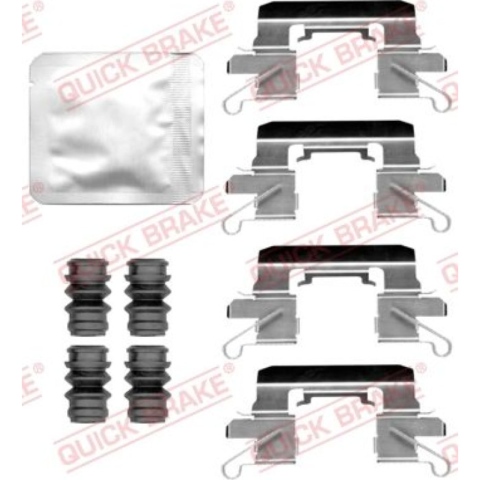 Quick Brake Zusatzsatz für Scheibenbremsbeläge 109-0087 Quick Brake Zusatzsatz für Scheibenbremsbeläge 109-0087