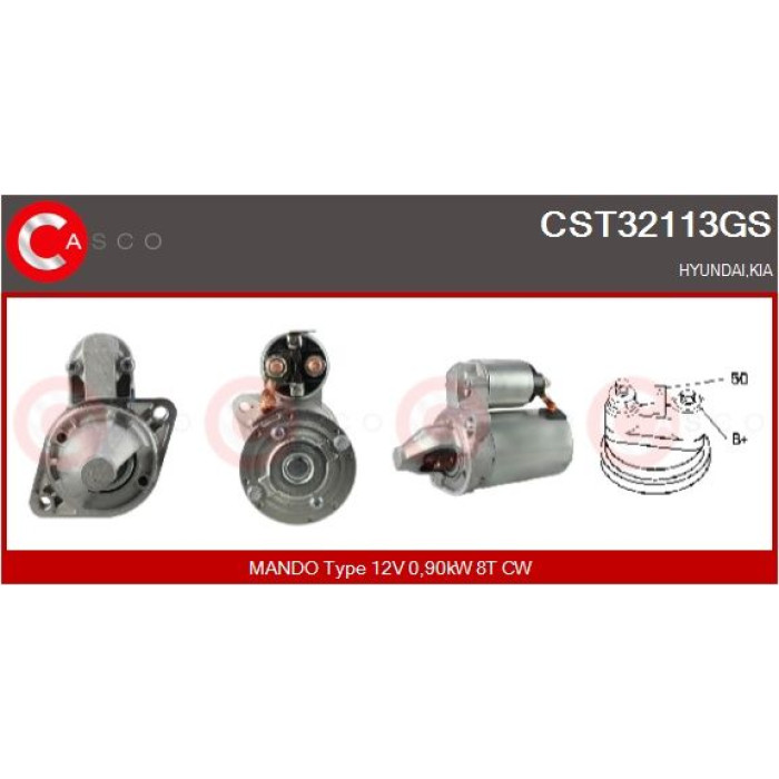 CASCO Anlasser CST32113GS CASCO Anlasser CST32113GS