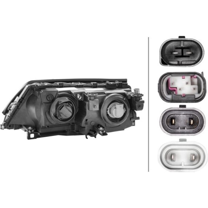 1AG 009 059-021 HELLA Hauptscheinwerfer 1AG 009 059-021